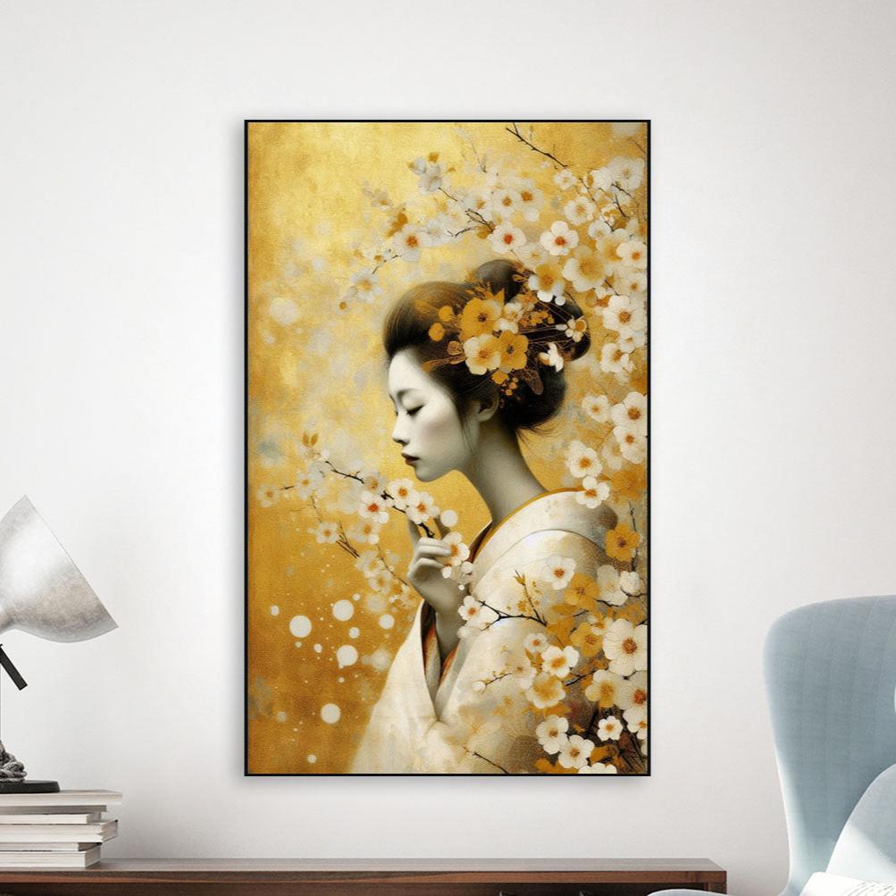 Geisha in Golden - J.O. Han