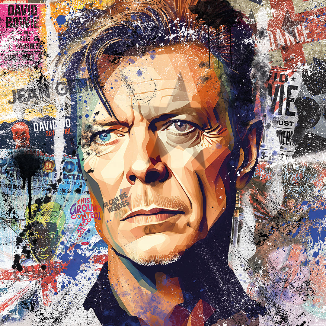 Bowie II - René Ladenius Digital Art