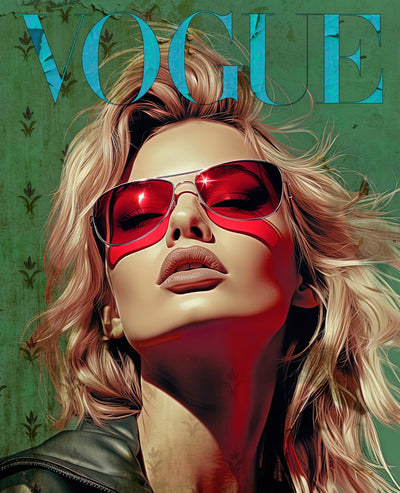 Kate Moss Vogue - René Ladenius Digital Art