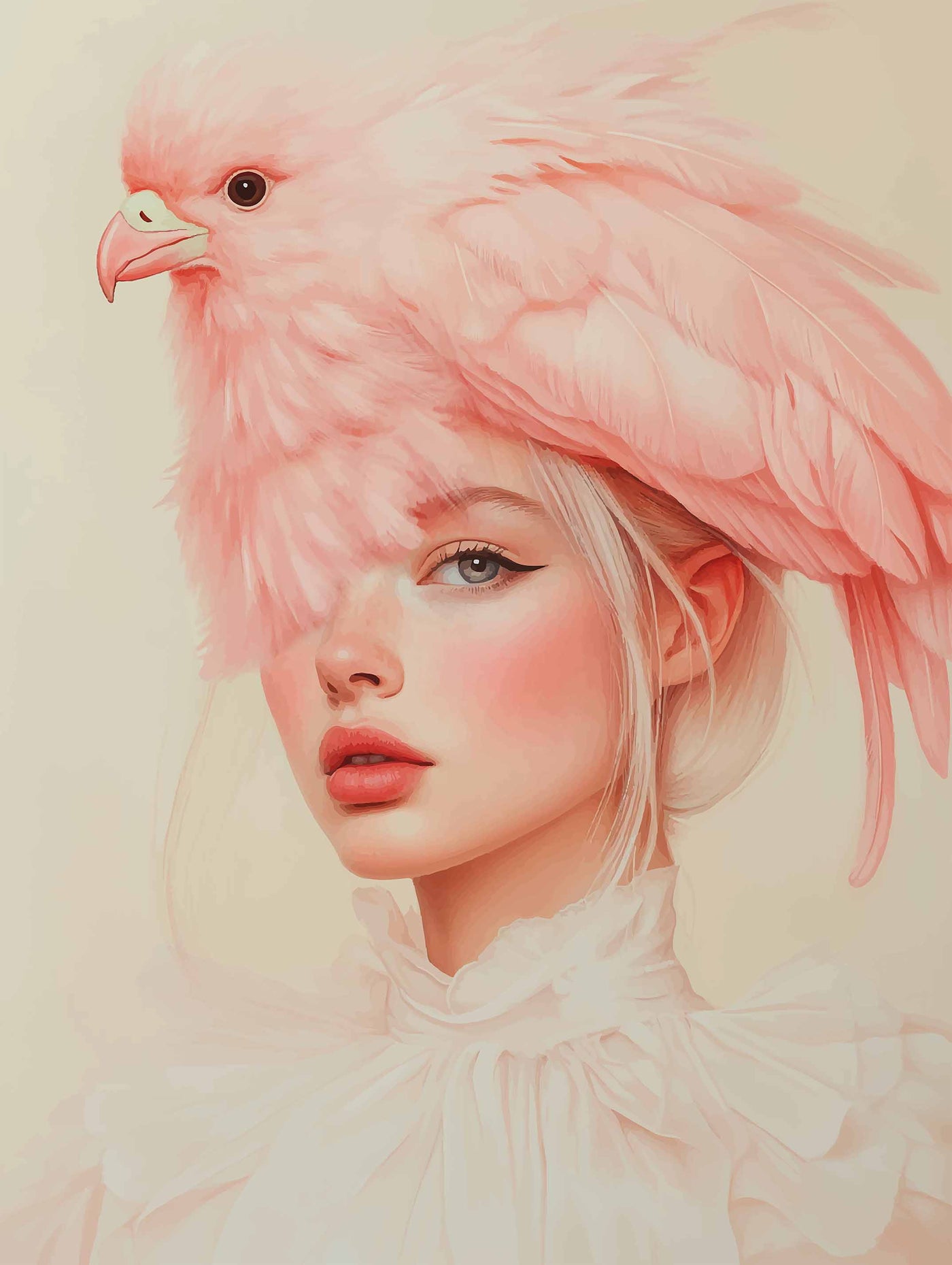 Pink chick2 - Mirjam Duizendstra