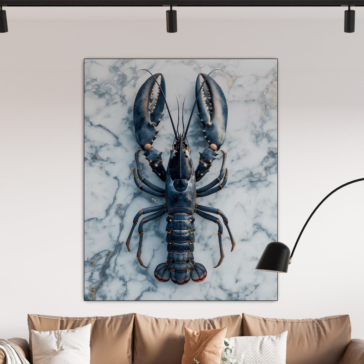 Lobster dark - René Ladenius Digital Art