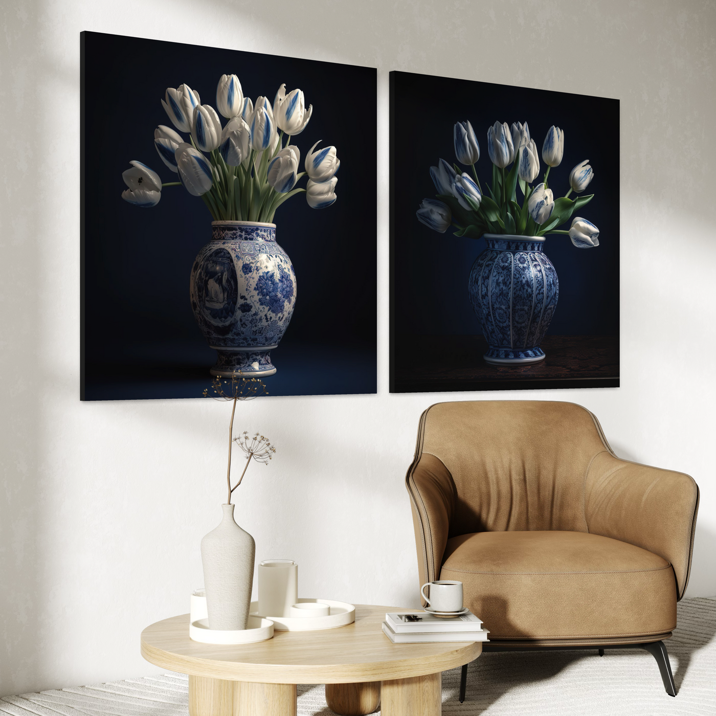 Tulpen in een vaas I & II