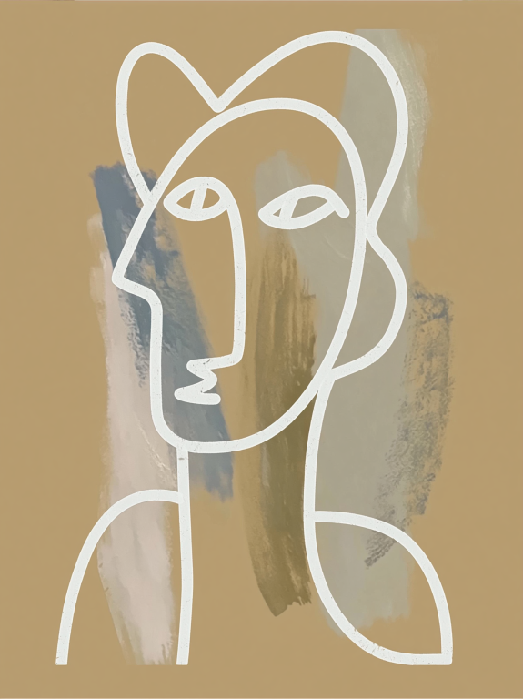 Abstract Portrait Study