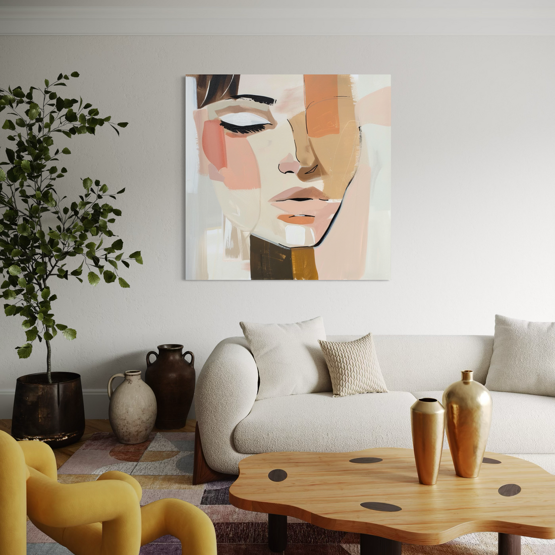 Abstract Visage