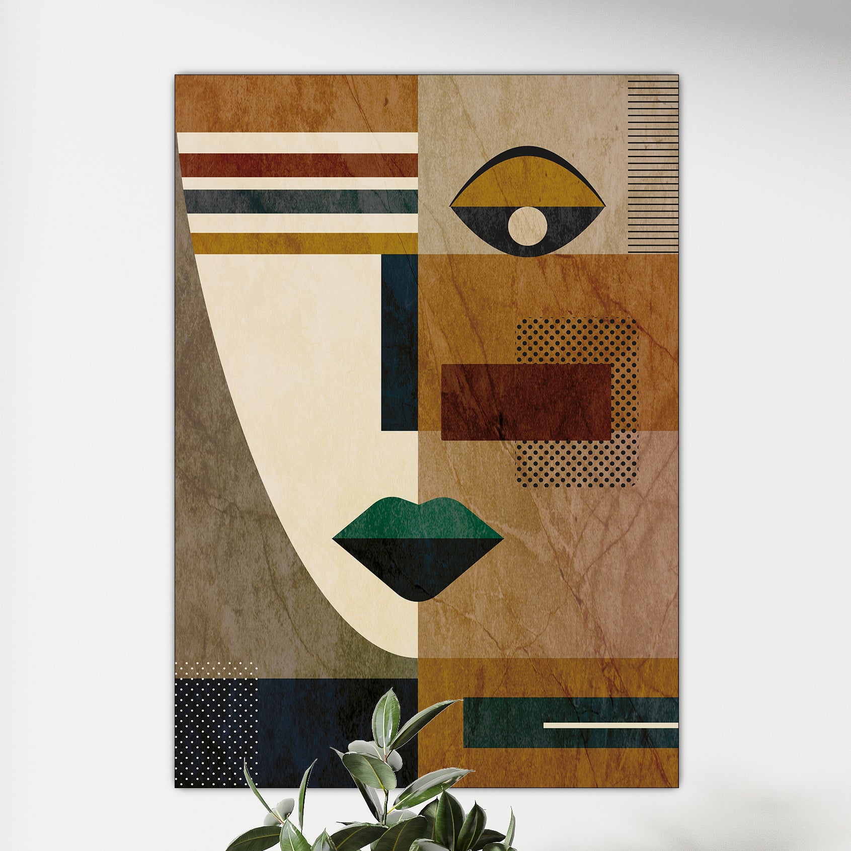 Abstract face & Abstract face1