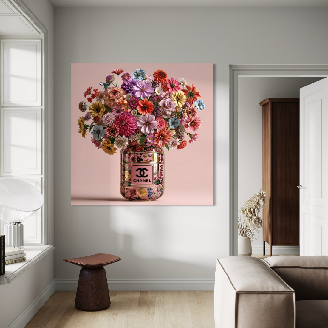 Chanel Pink - Rene Ladenius Digital Art