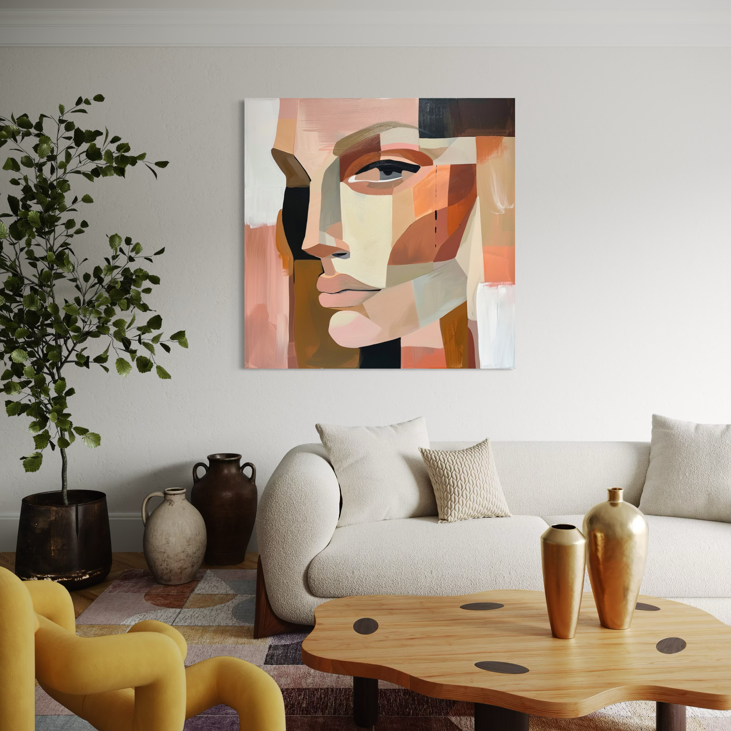Cubist Contemplation