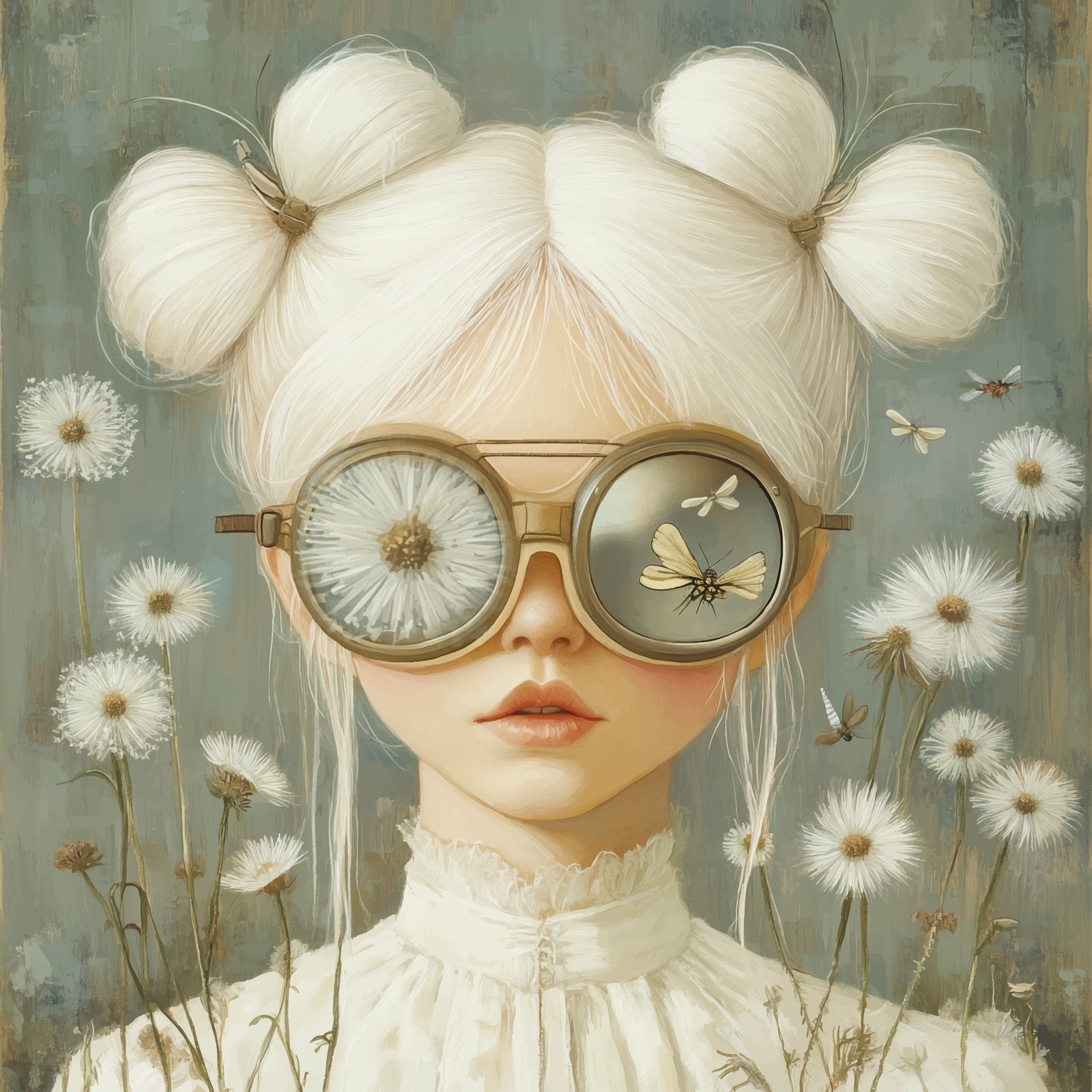 Fluffy garden - Mirjam Duizendstra