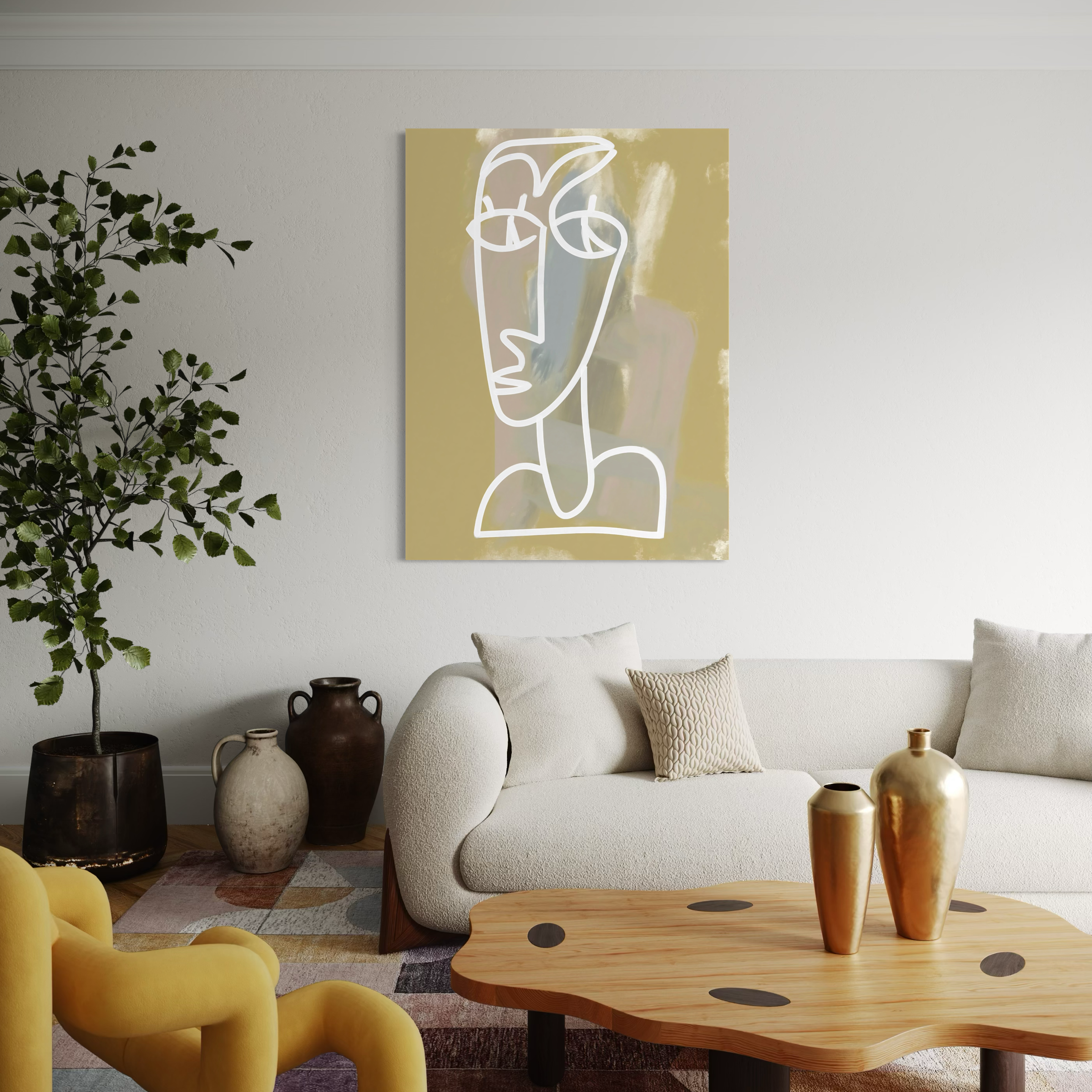 Ochre Contemplation