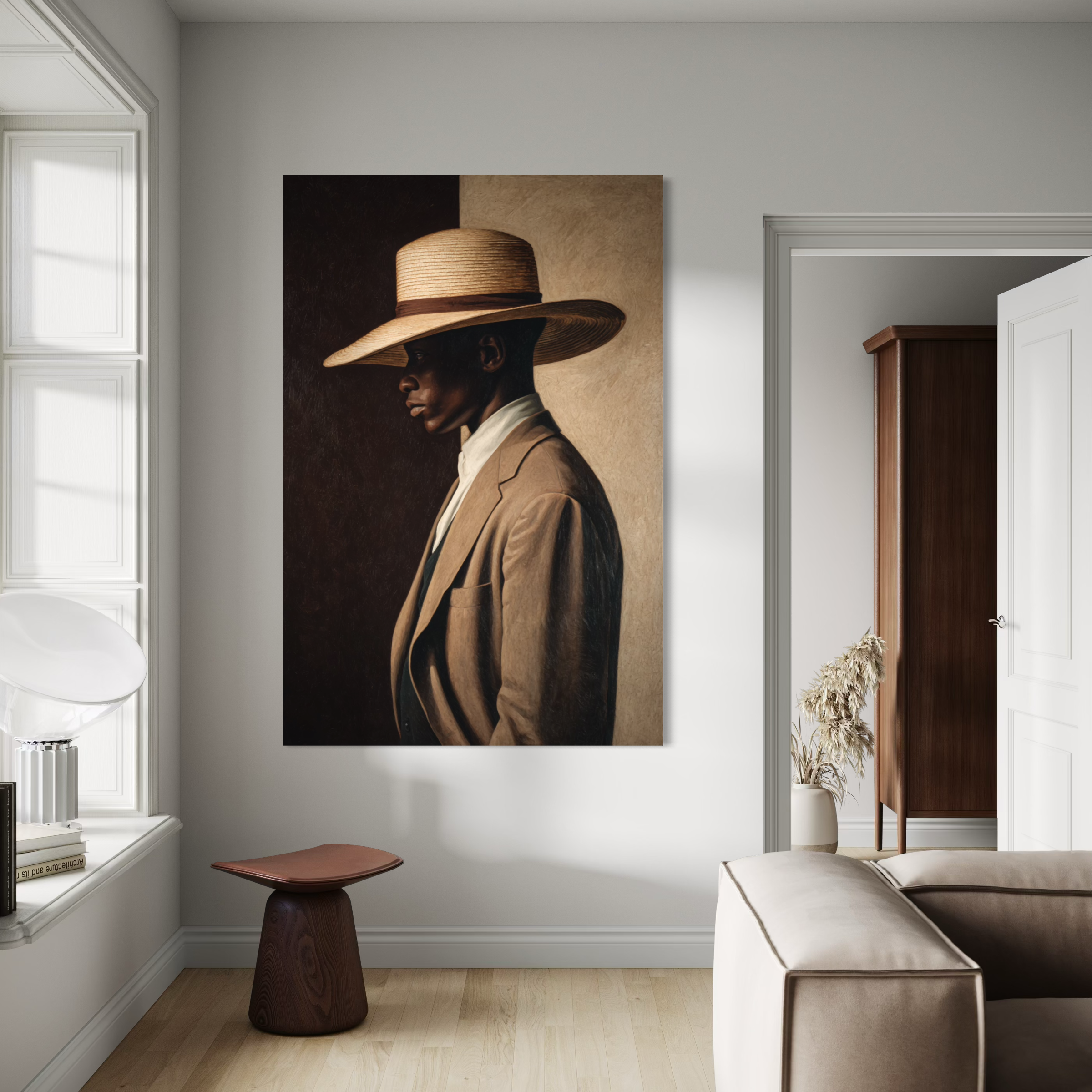 Portrait in Shadow
