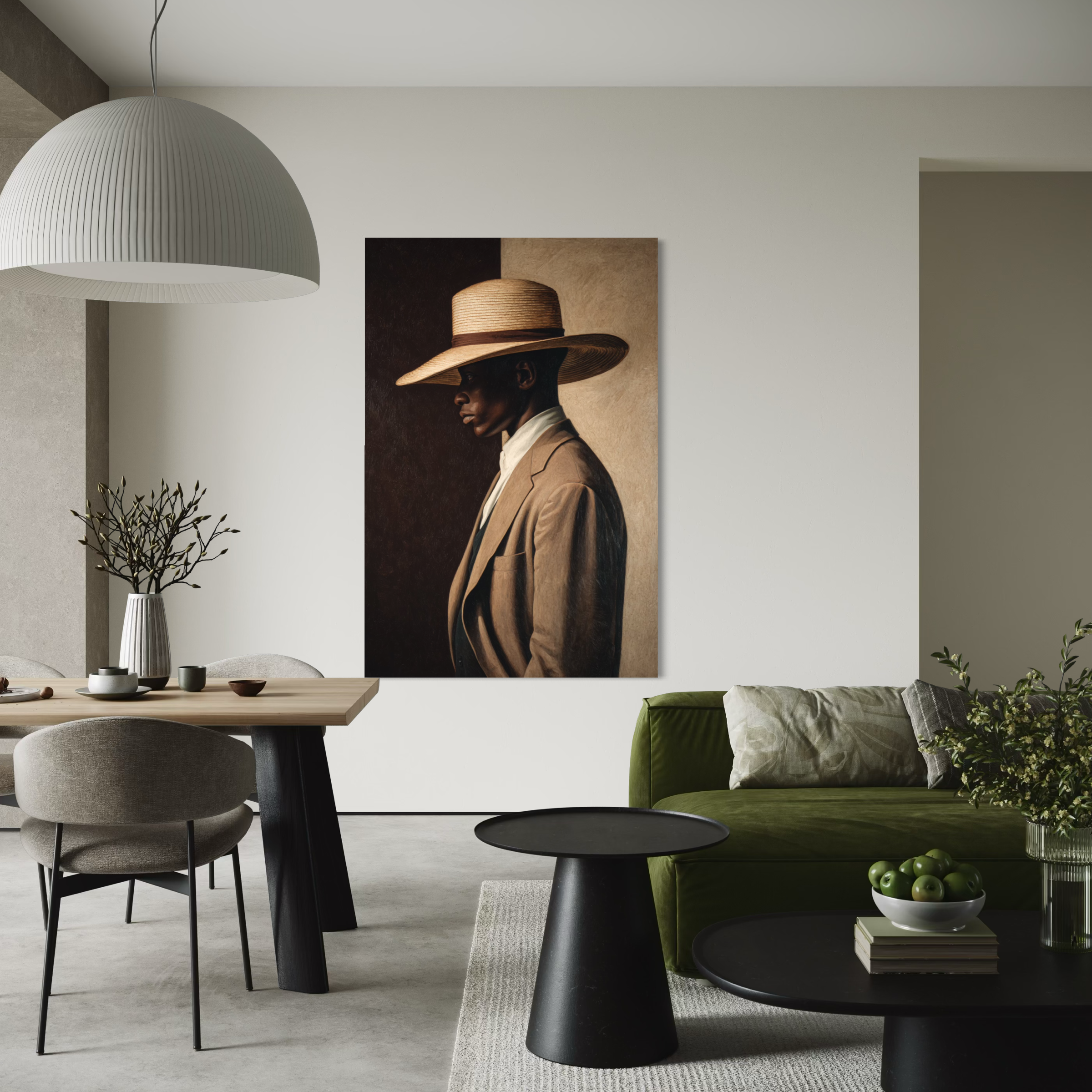 Portrait in Shadow