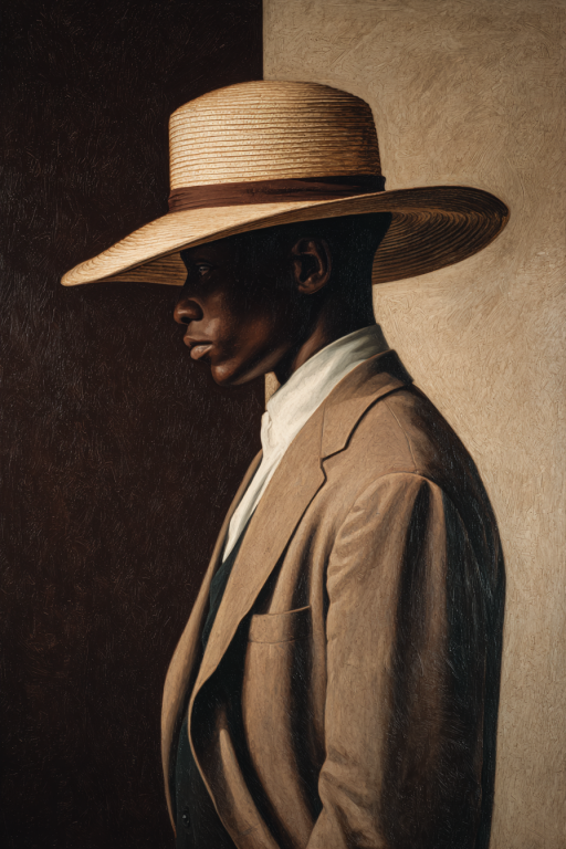 Portrait in Shadow