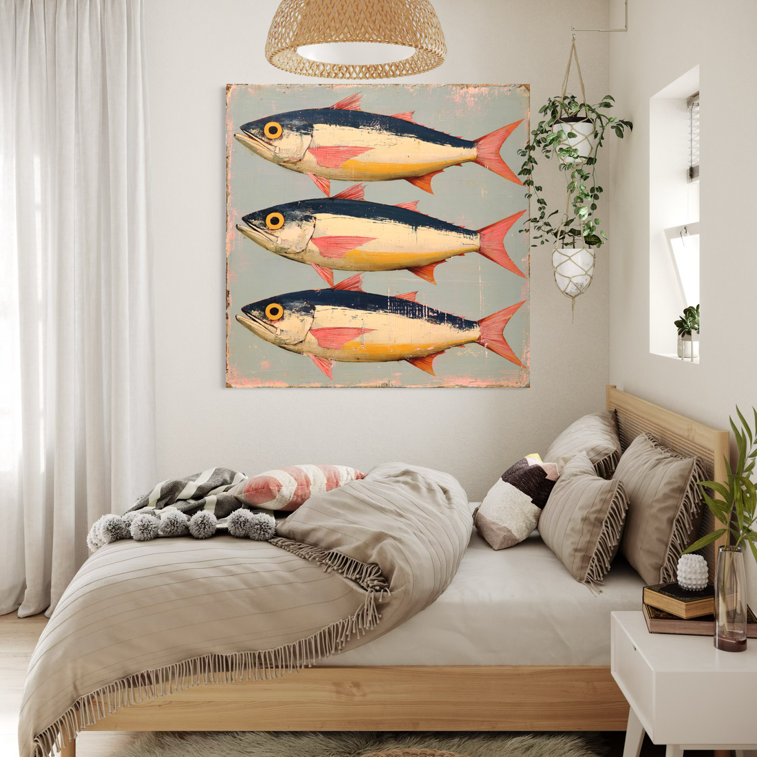 Three Drifting Tuna