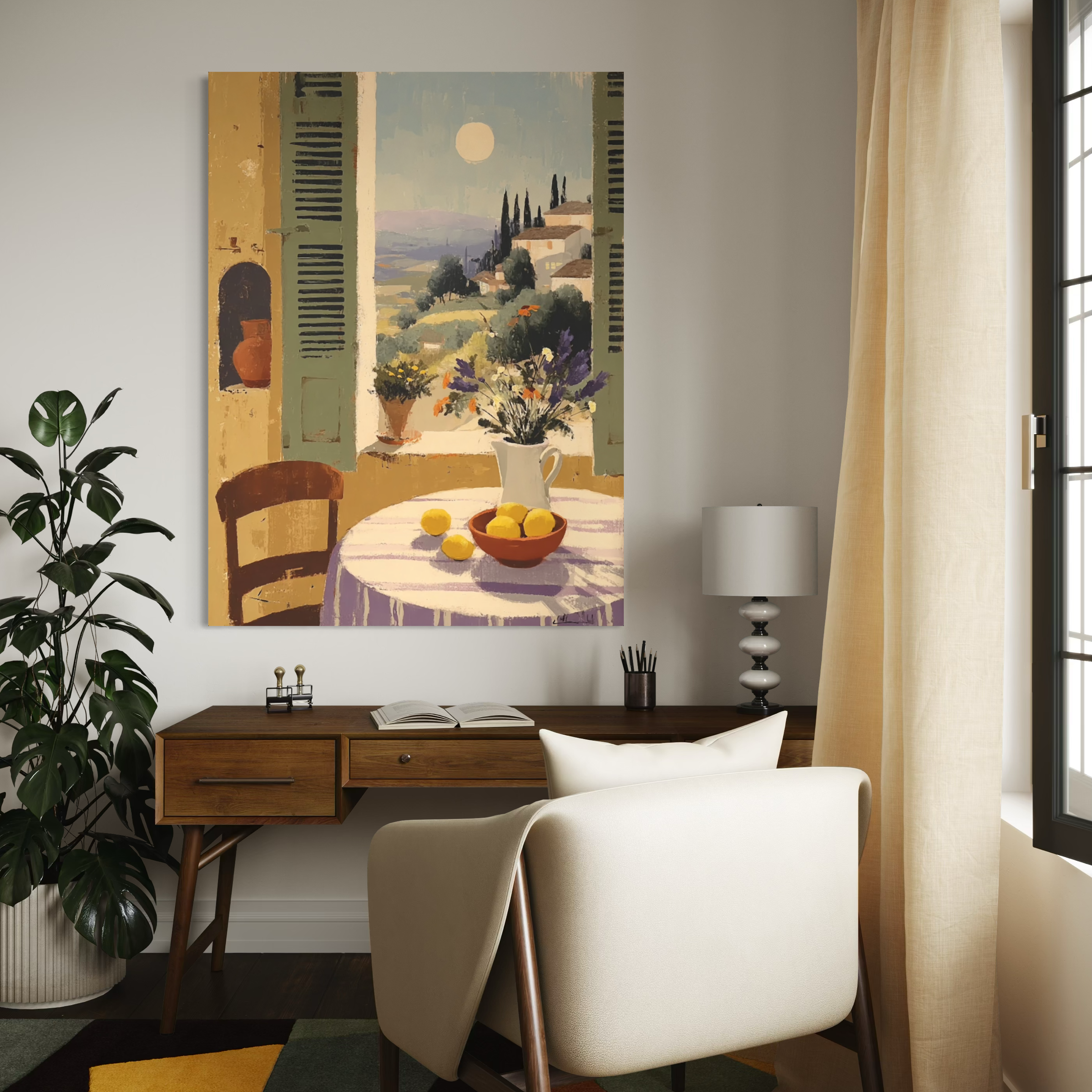 Tuscan Window Light