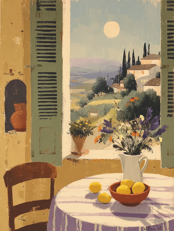 Tuscan Window Light