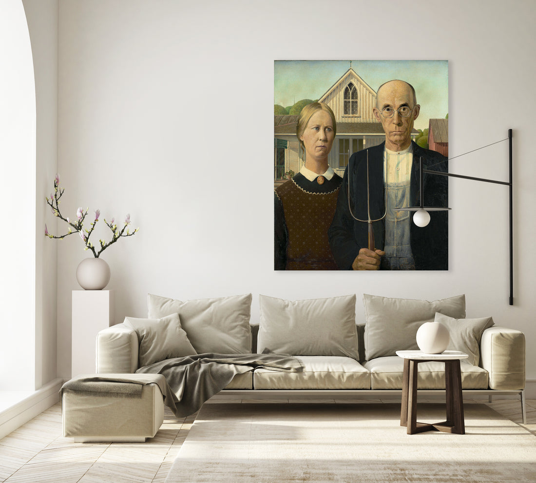 Amerikanische Gotik - Grant Wood