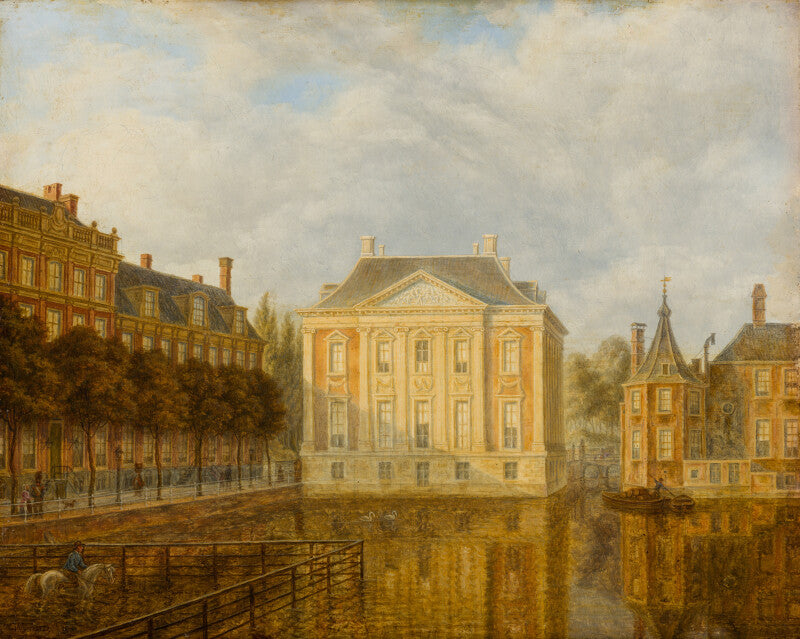 Augustus Wijnantz, Ansicht des Mauritshuis, um 1830