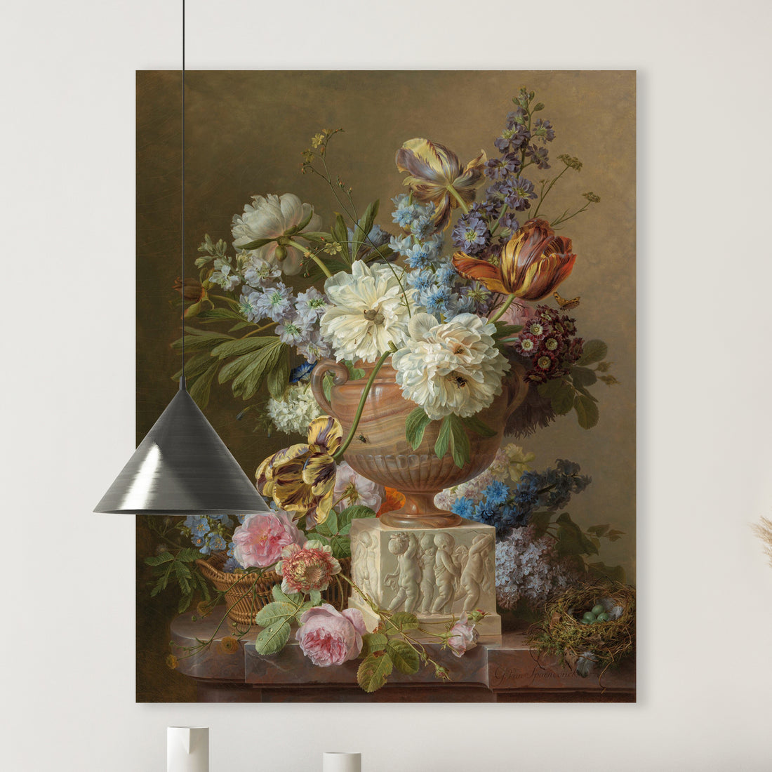 Stilleben mit Blumen und Alabastervase, Gerard van Spaendonck, 1783