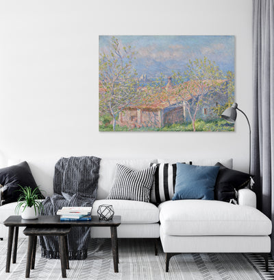Claude Monet - Das Haus des Gärtners in Antibes