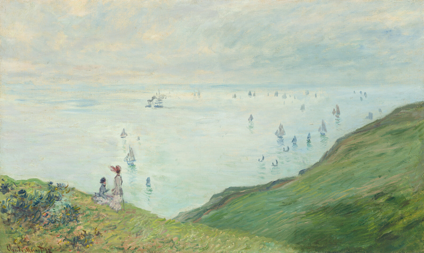 Claude Monet - Die Klippen von Pourville