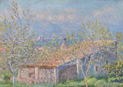 Claude Monet - Das Haus des Gärtners in Antibes