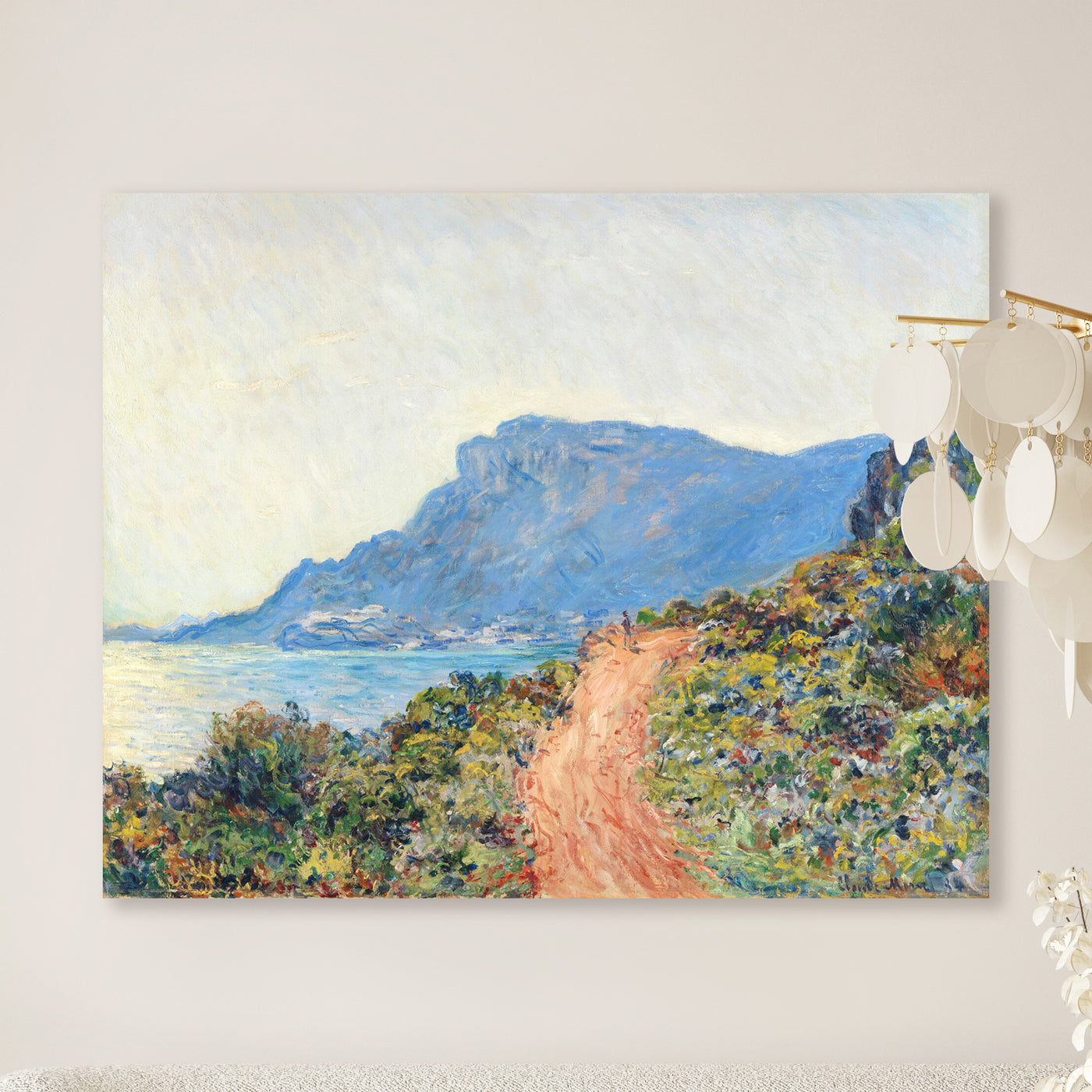 Claude Monet - Die Corniche bei Monaco