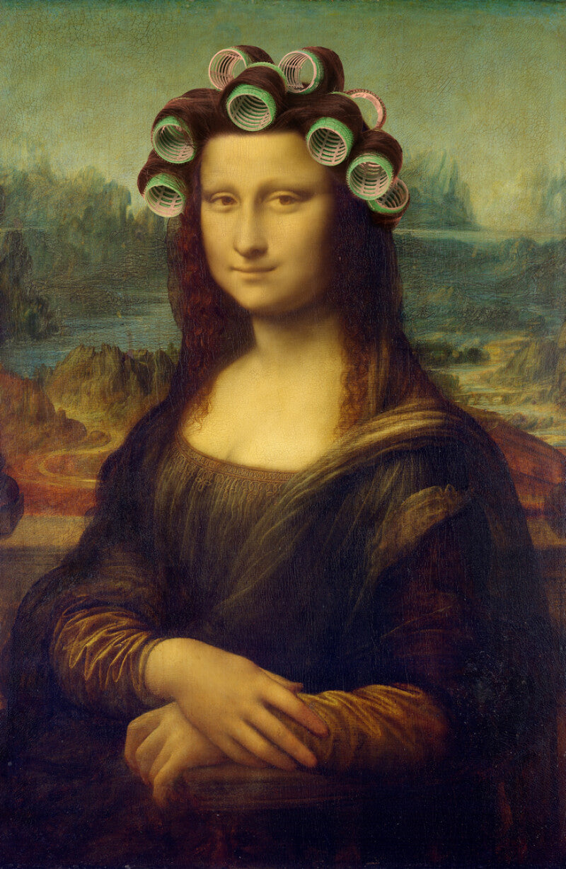 Gelockte Mona Lisa - Marja van den Hurk