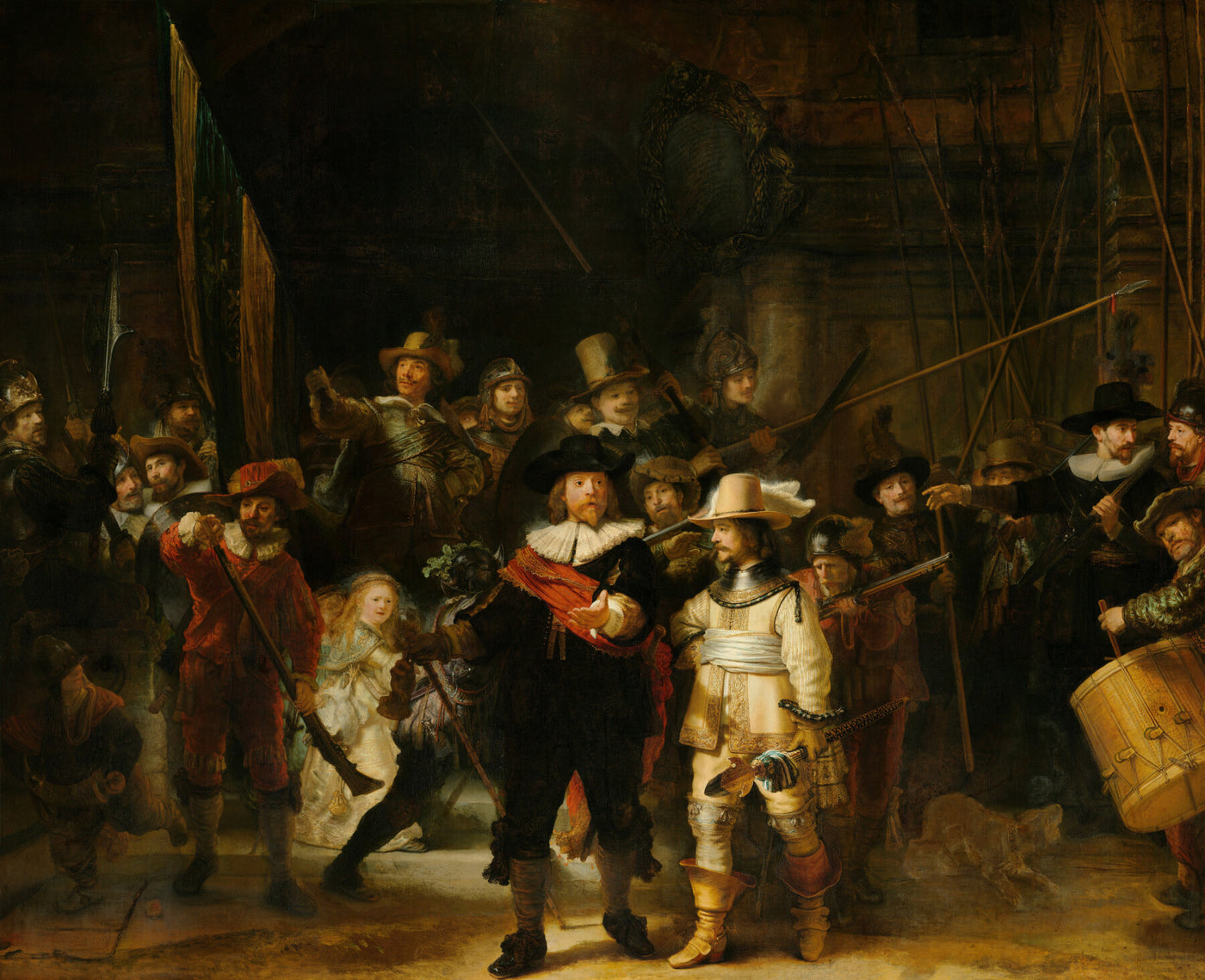 Die Nachtwache, Rembrandt van Rijn, 1642