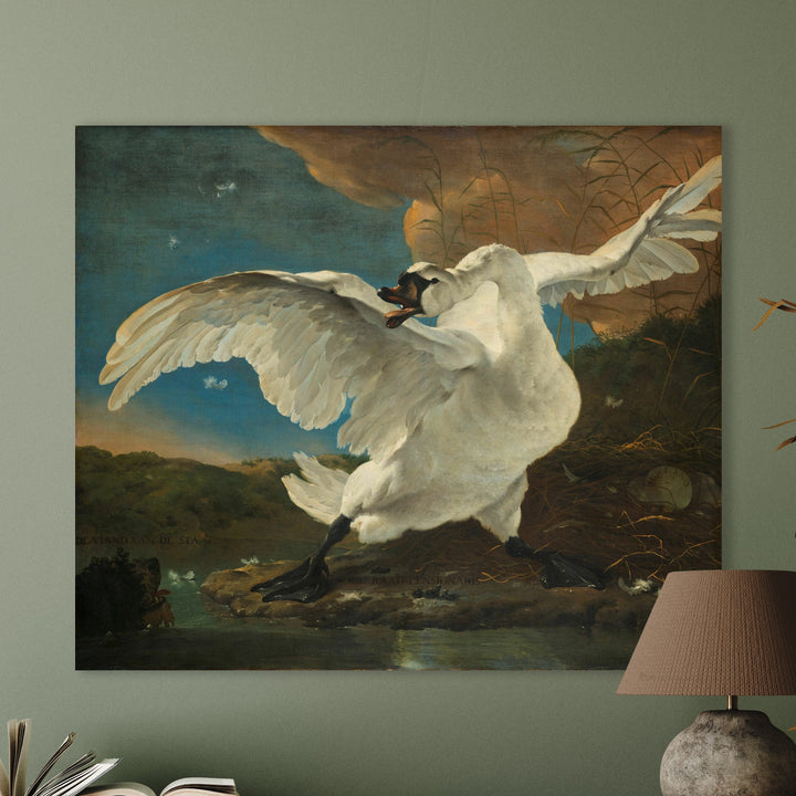 Der gefährdete Schwan, Jan Asselijn, um 1650