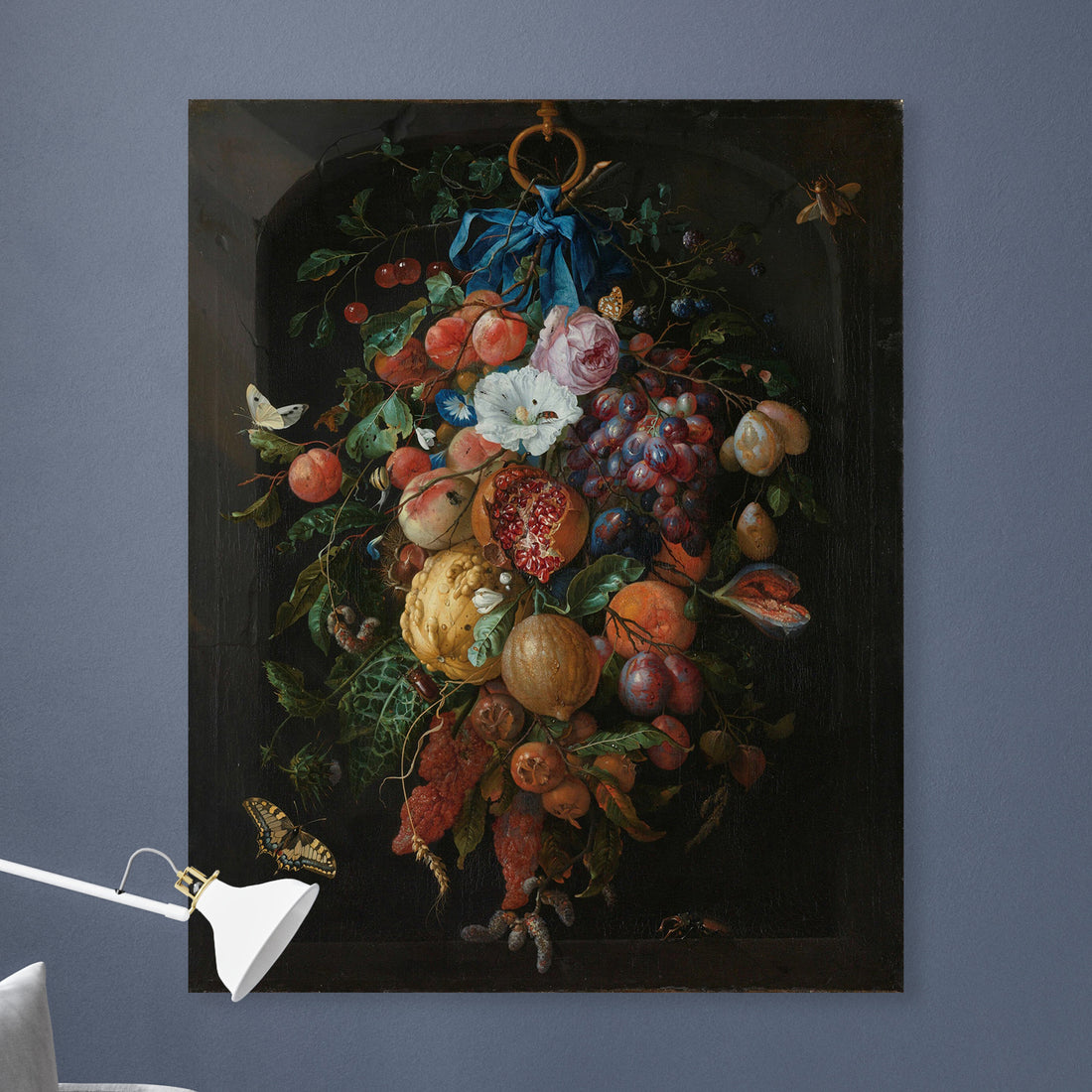 Girlande aus Früchten und Blumen, Jan Davidsz. de Heem, 1660 - 1670
