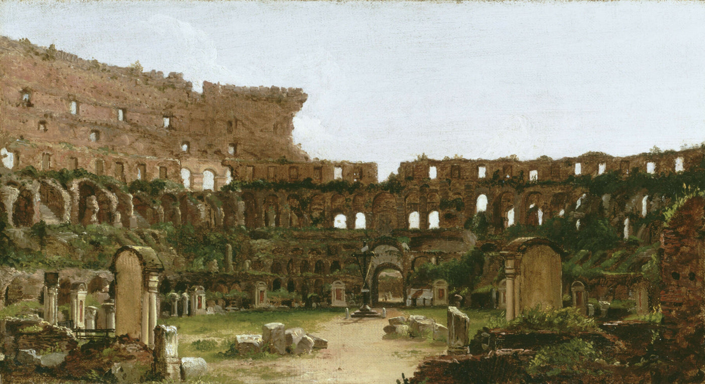Das Innere des Kolosseums Rom - Thomas Cole