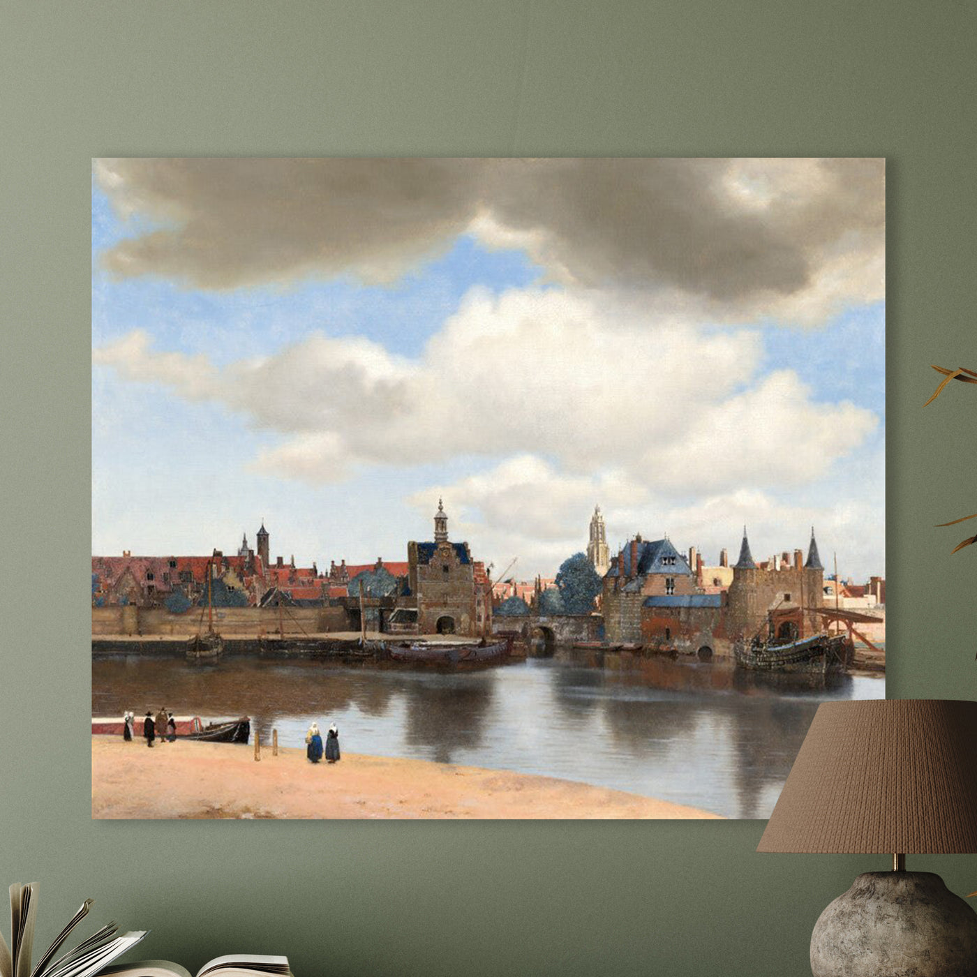 Johannes Vermeer, Ansicht von Delft, um 1660 - 1661