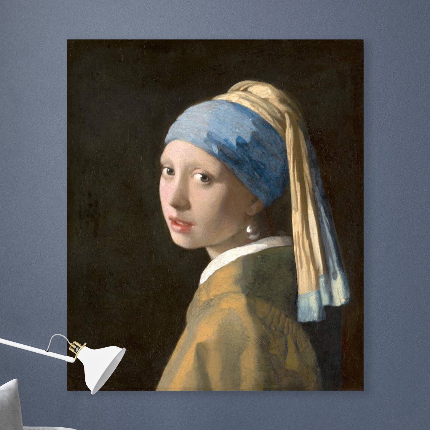 Johannes Vermeer, Mädchen mit Perlenohrring, um 1665
