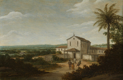 Kirchengebäude in Brasilien, Frans Jansz. Post, 1675 - 1680