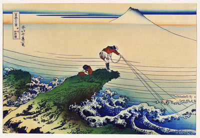 Koshu Kajikazawa von Katsushika Hokusai