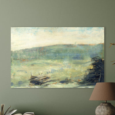 Landschaft bei Saint-Ouen (ca. 1886-1888) von Georges Seurat