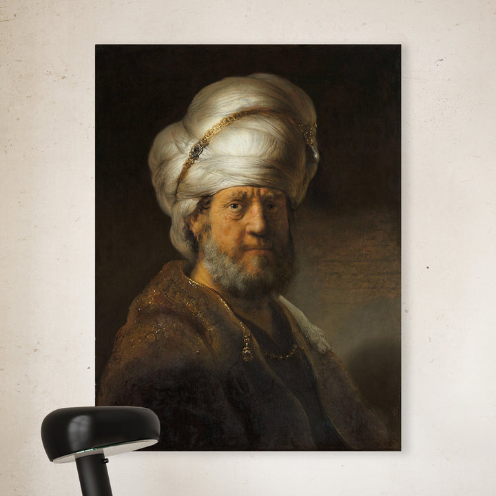 Mann in orientalischer Kleidung, Rembrandt van Rijn, 1635
