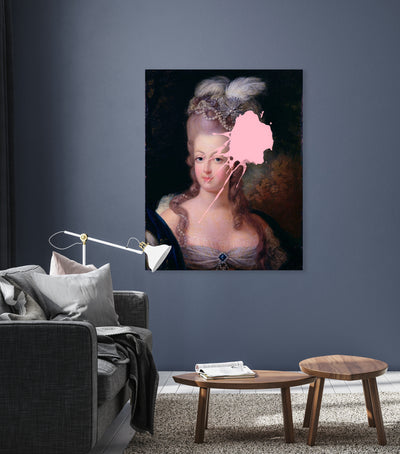Marie Antoinette Rosa Farbe - Rubin und B