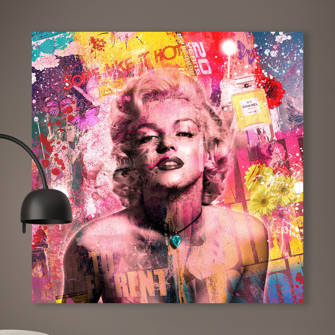 Marilyn Monroe Popart - Rene Ladenius