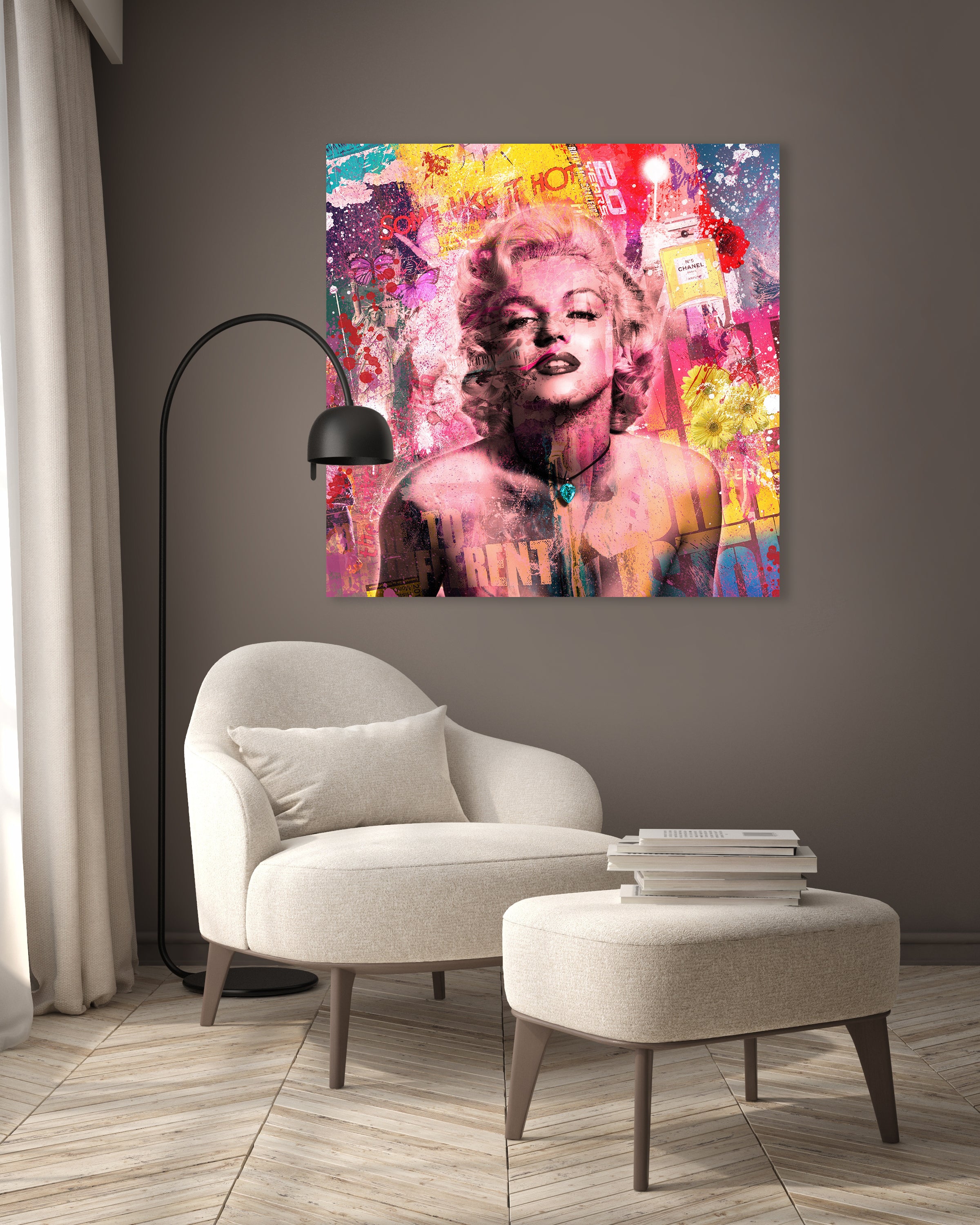 Marilyn Monroe Popart - Rene Ladenius
