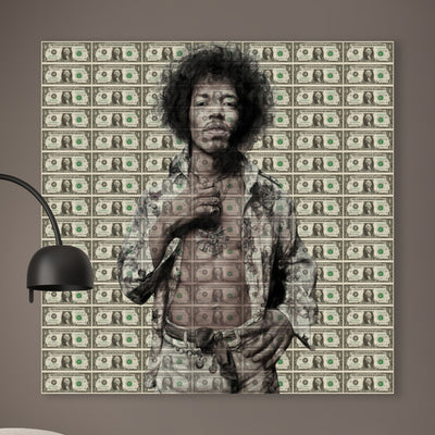 Dollarnoten Jimmy Hendrix - Rene Ladenius