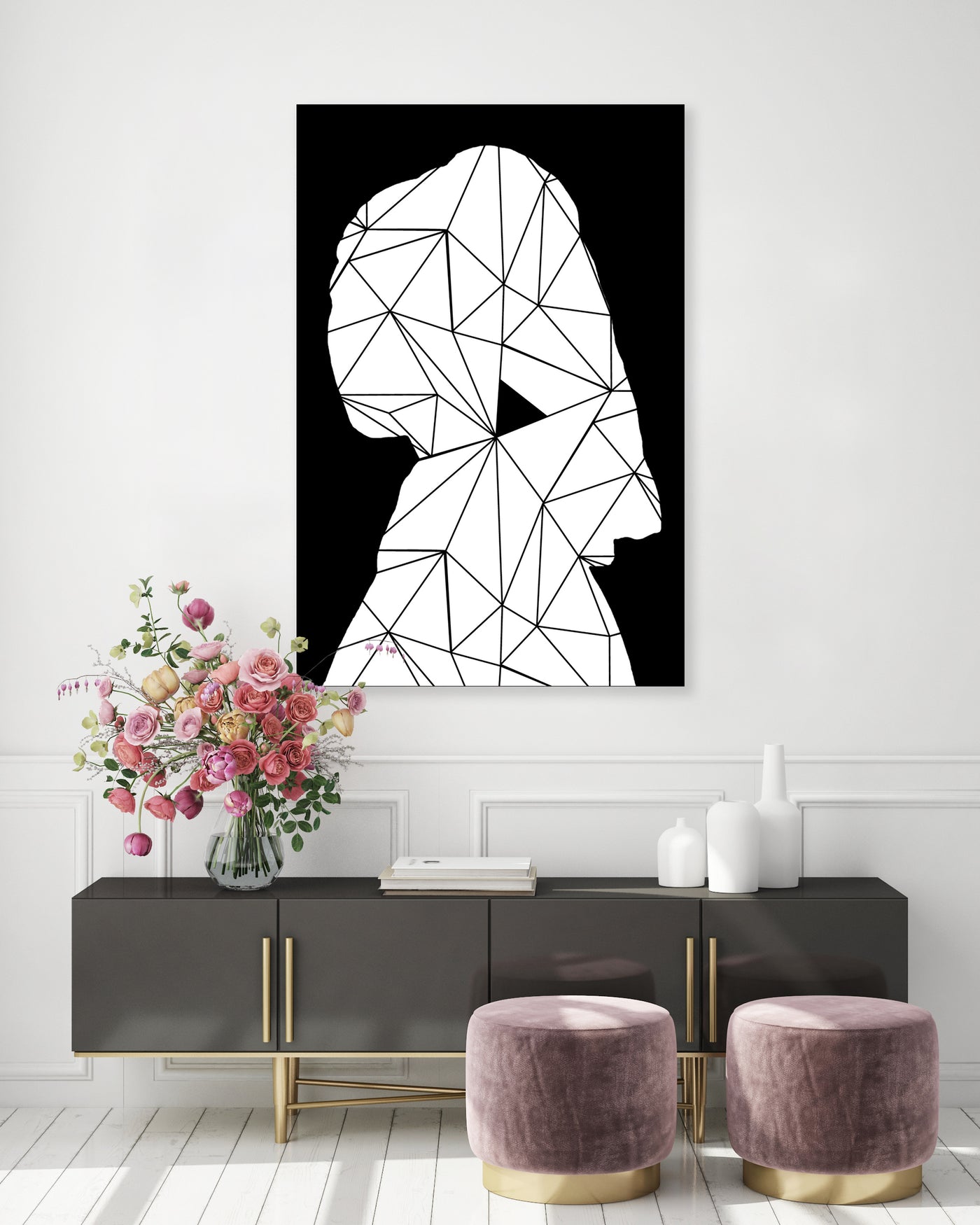 Das Mädchen mit dem Perlenohrring - Die moderne Kunstausgabe - Marja van den Hurk