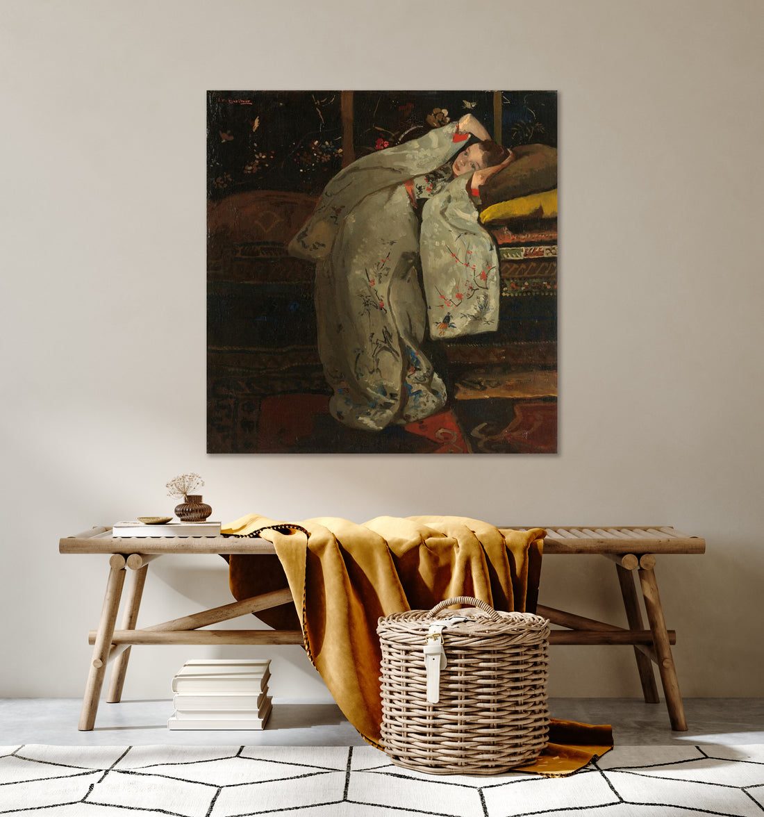 Mädchen im weißen Kimono, Georg Hendrik Breitner, 1894