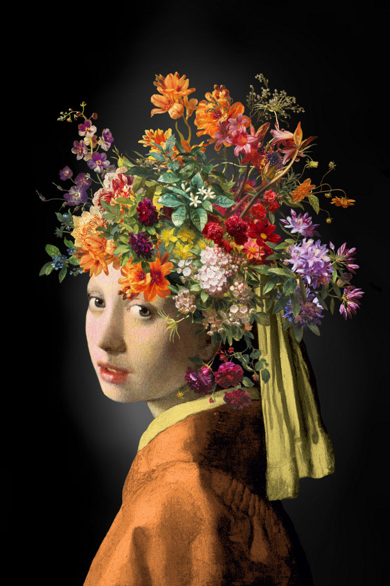 Mädchen mit Perlenohrring – Die Orange Autumn Edition – Marja van den Hurk