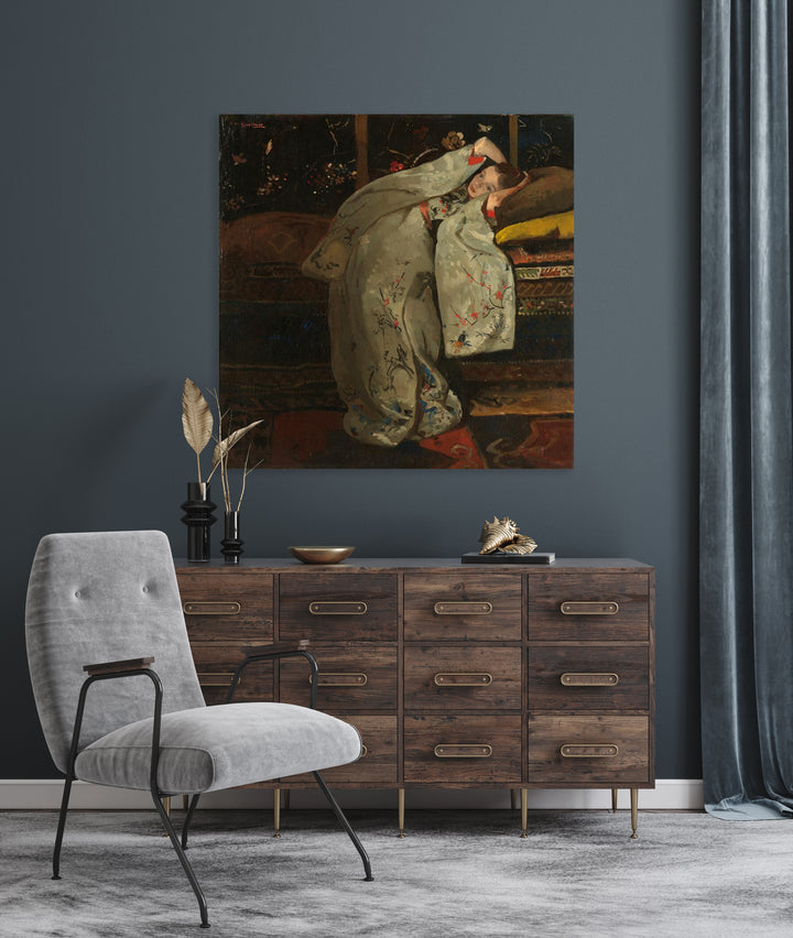 Mädchen im weißen Kimono, Georg Hendrik Breitner, 1894