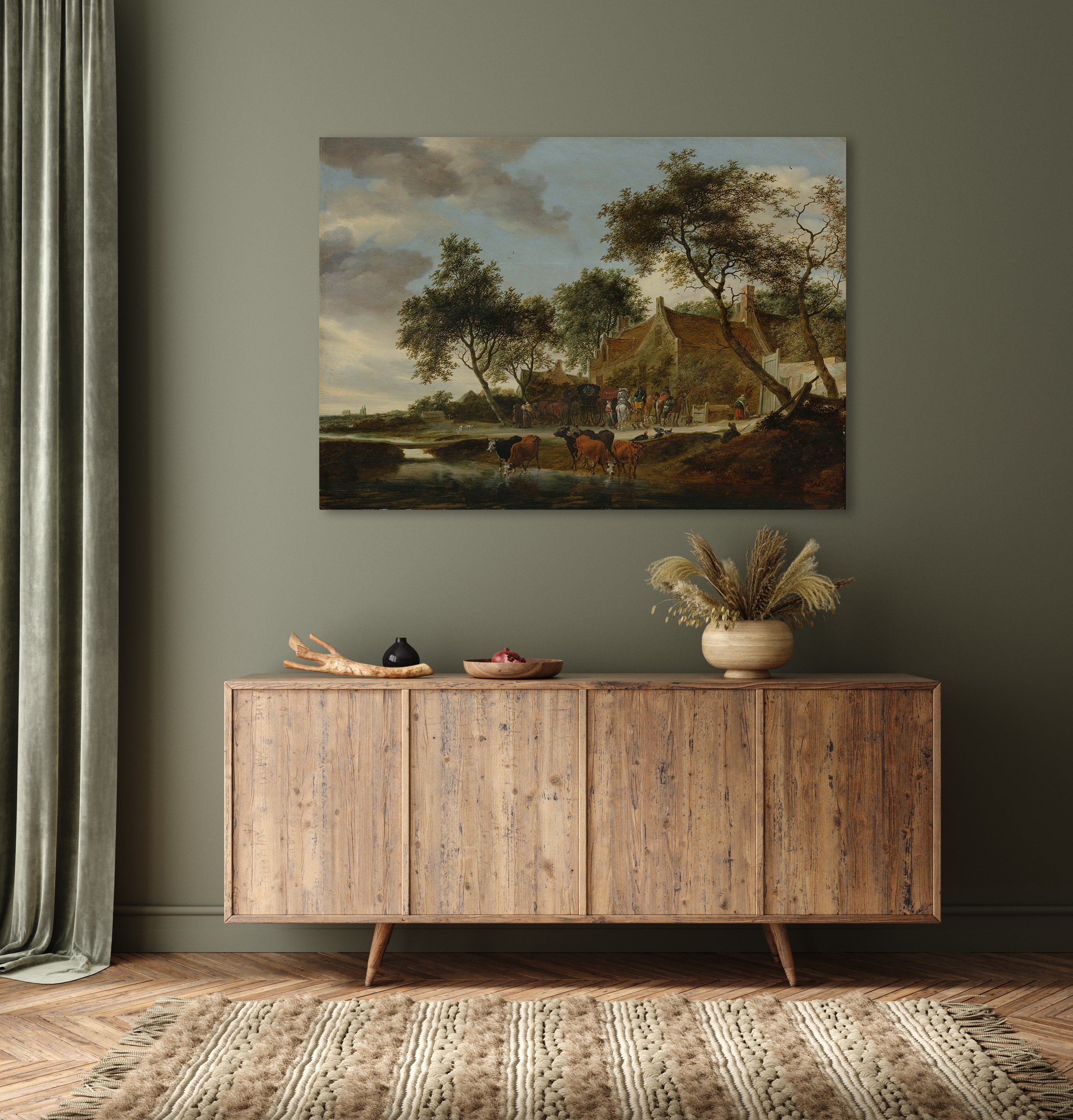 Orte der Ruhe, Salomon van Ruysdael, 1660