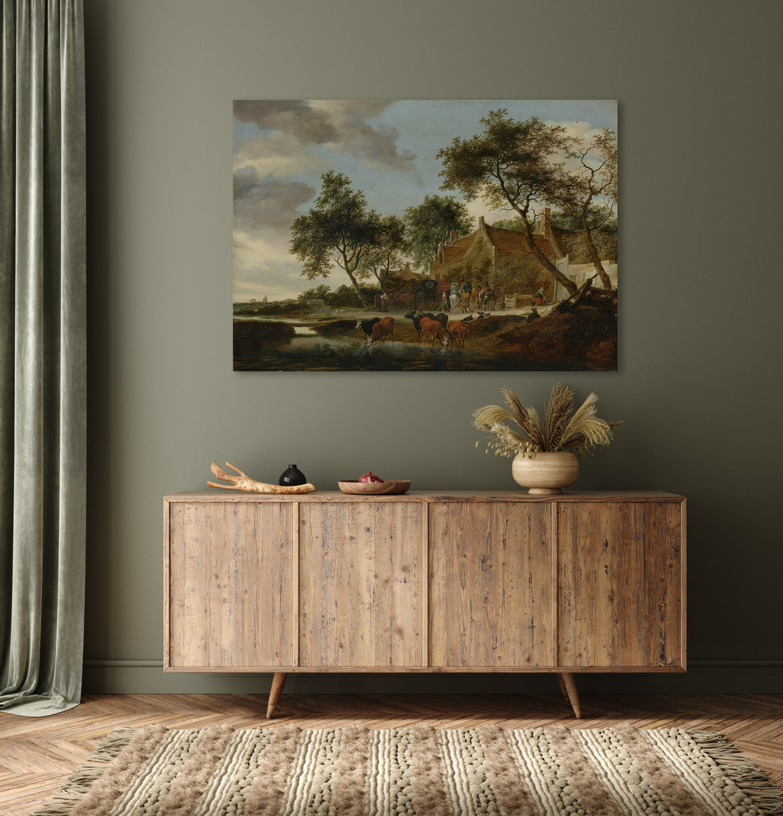 Orte der Ruhe, Salomon van Ruysdael, 1660