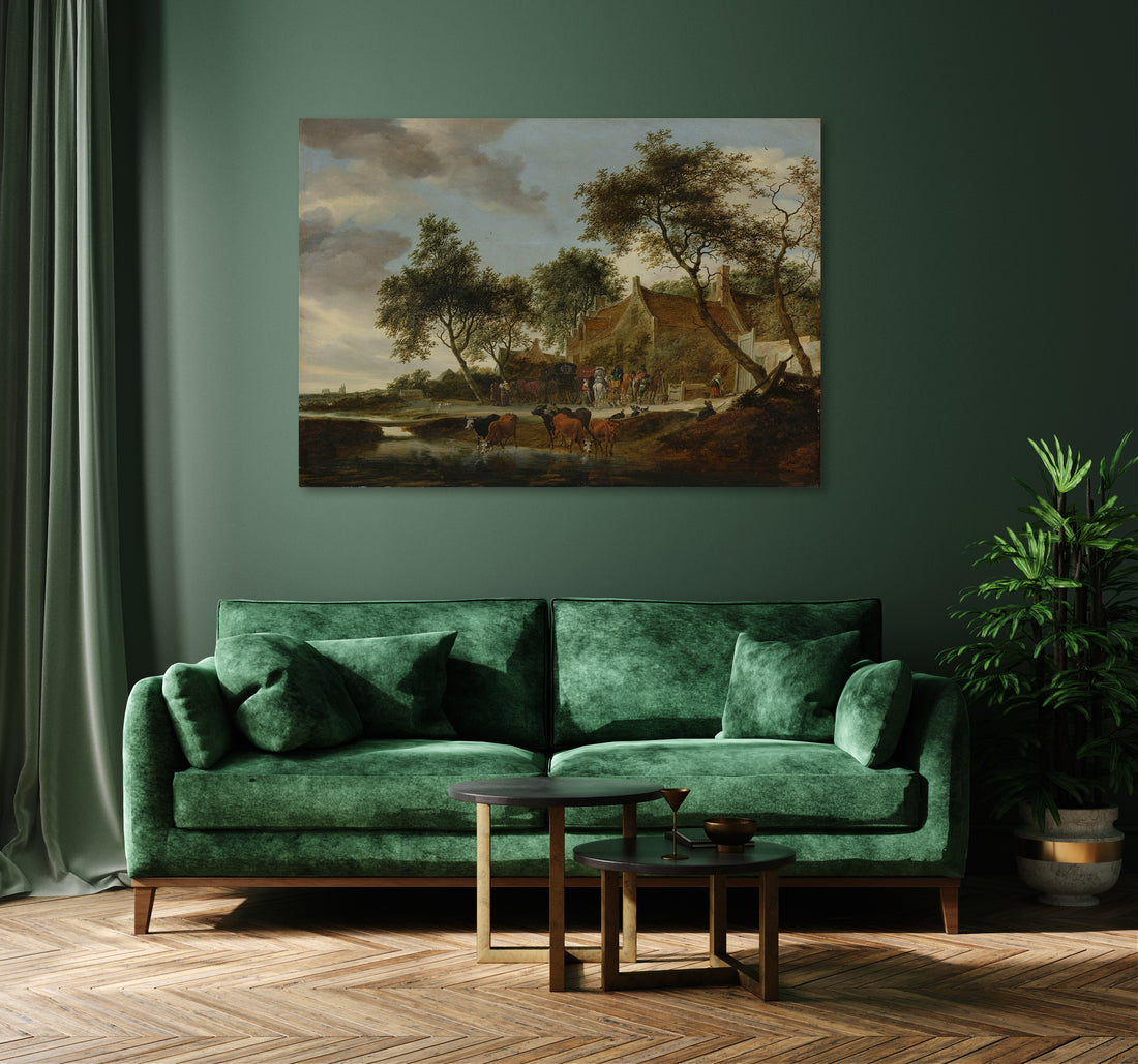 Orte der Ruhe, Salomon van Ruysdael, 1660