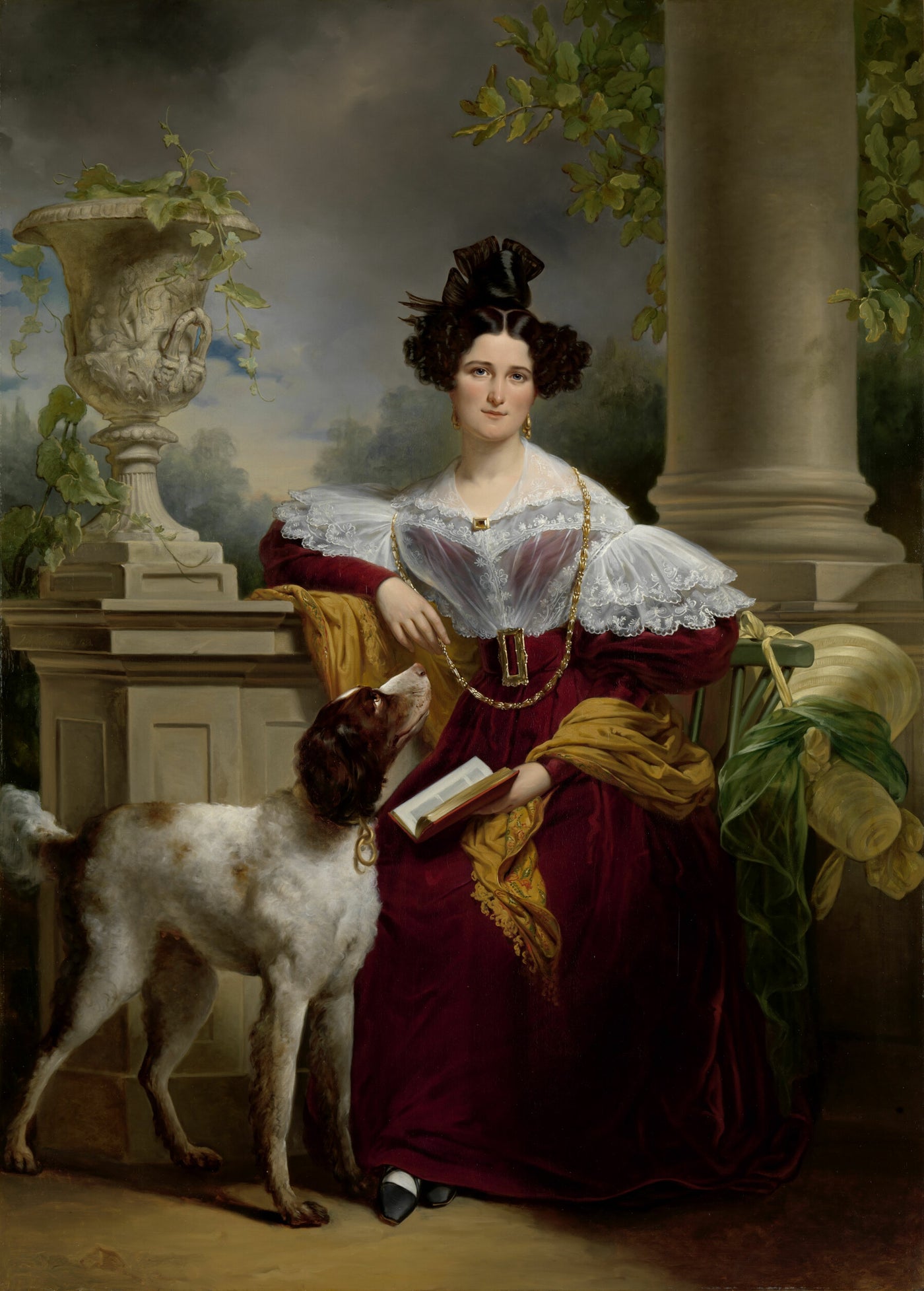 Porträt von Alida Christina Assink, Jan Adam Kruseman, 1833