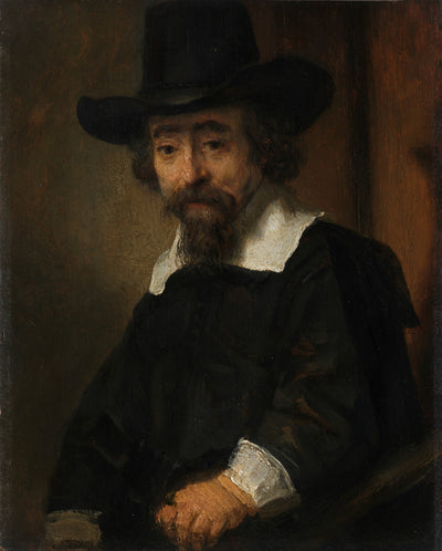 Porträt von Ephraïm Bueno, Rembrandt van Rijn, 1645 - 1647